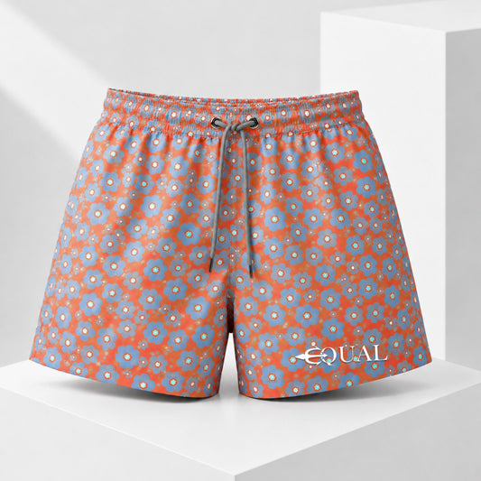 Short Flowers Equal Swimwear Equal Swimwear