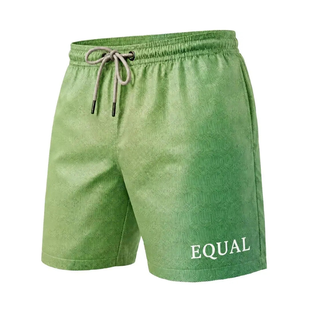 Short Fresh Multicolor vista lateral – Equal Swimwear, traje de baño de secado rápido