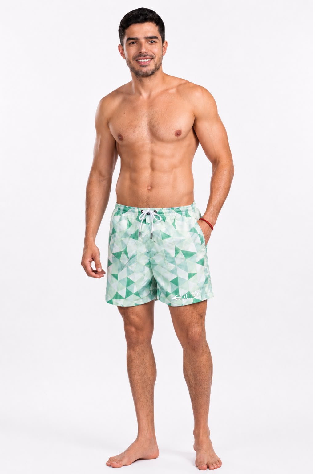 Short Prisma Verde Claro Equal Swimwear Equal Swimwear