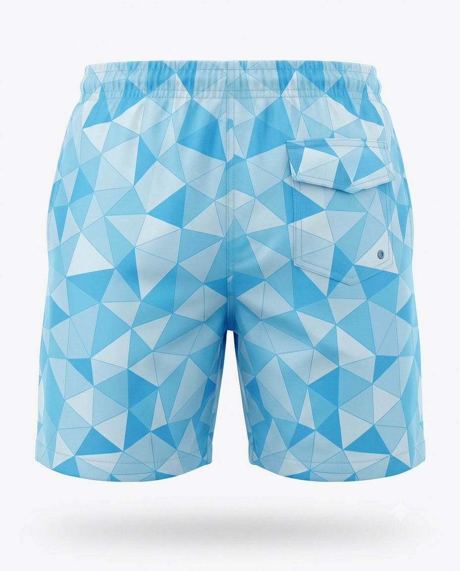 Short Prisma Azul Claro Equal Swimwear Equal Swimwear