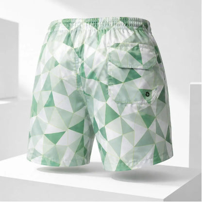 Short Prisma Verde Claro Equal Swimwear - lifestyle playa