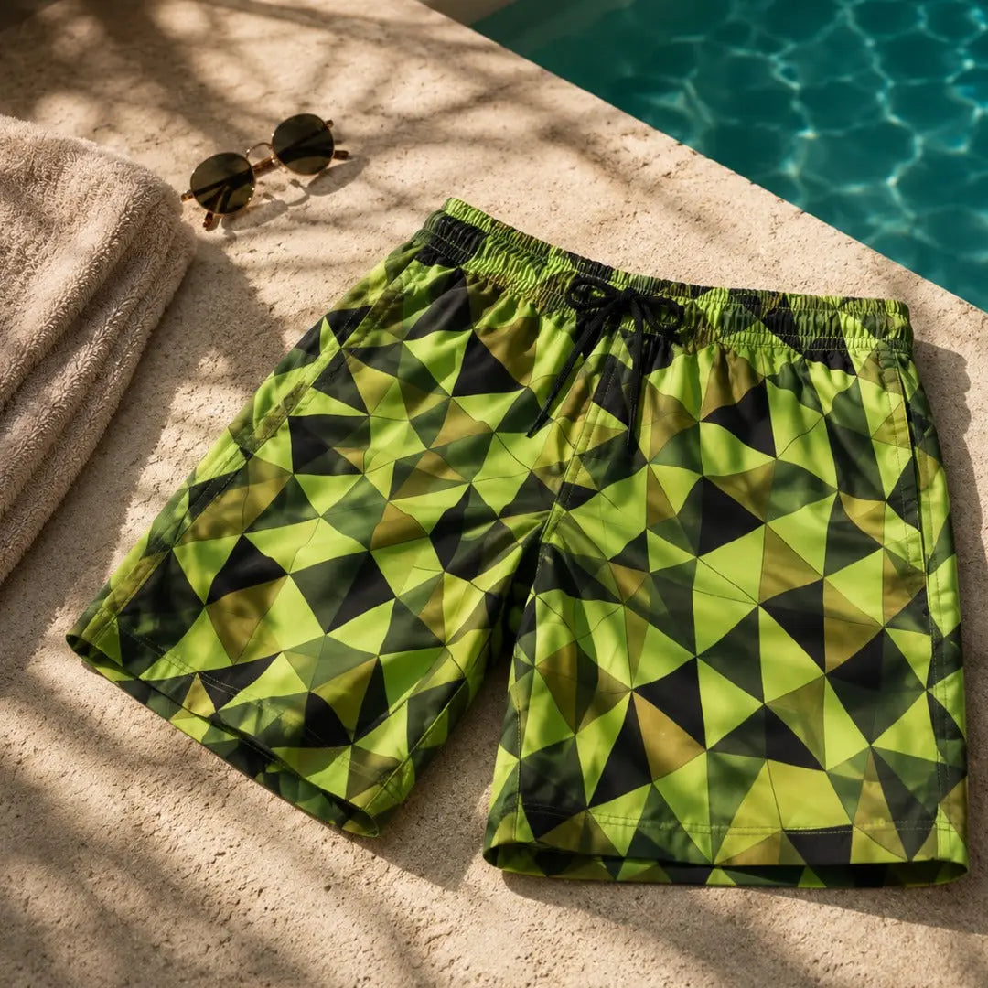Short Prisma Verde Equal Swimwear Equal Swimwear