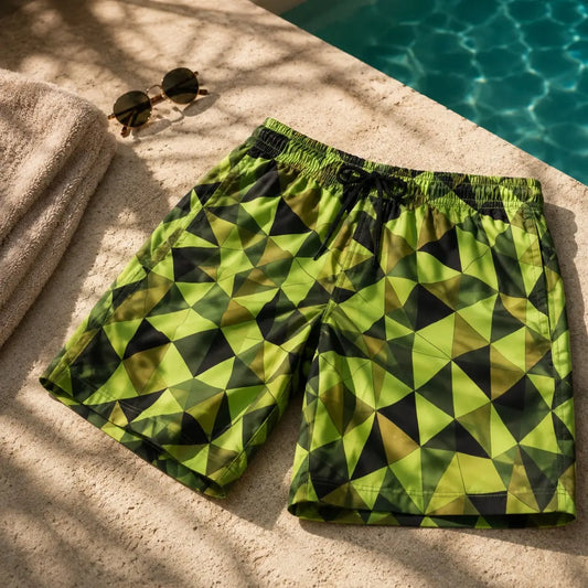 Short Prisma Verde Equal Swimwear Equal Swimwear