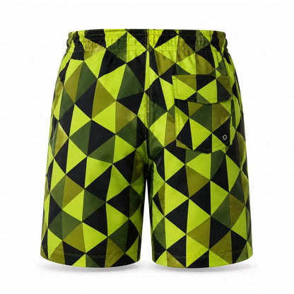 Short Prisma Verde Equal Swimwear - detalle de tela