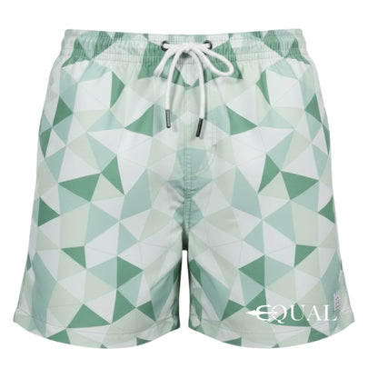 Equal Swimwear Short Prism Light Green